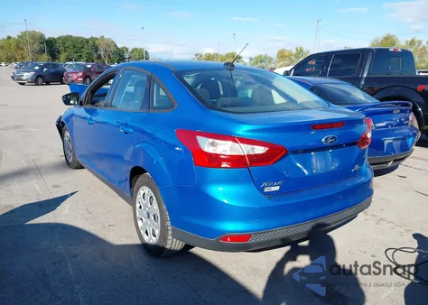2012 Ford Focus Se from USA, damaged, VIN 1FAHP3F20CL463760